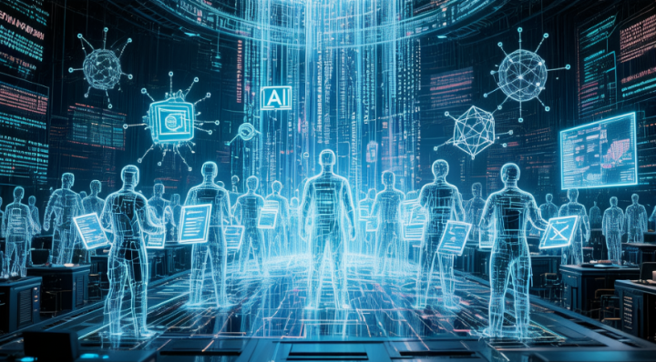 矩阵在ai人工智能中的应用:100个数字员工批量生产内容-网创大婶