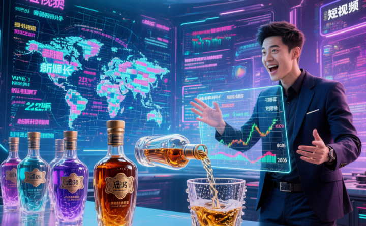 卖酒新模式火了!2026白酒销售短视频获客,解锁酒企流量新增长-网创大婶