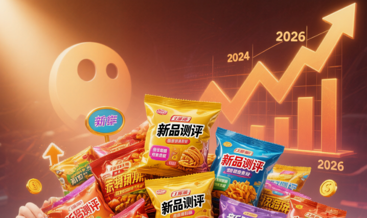 公众号哪些赛道收益最高?2026零食测评赛道最容易火-网创大婶