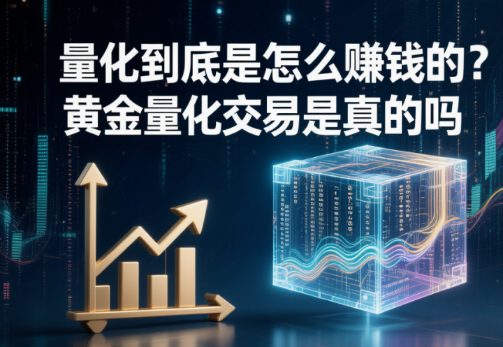 量化到底是怎么赚钱的?黄金量化交易是真的吗-网创大婶