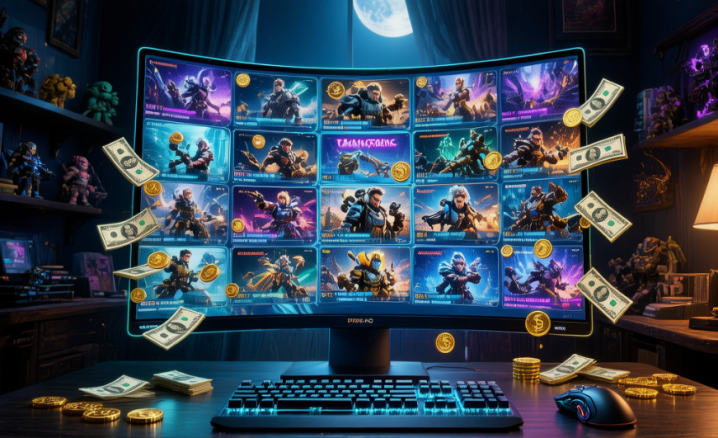 可以自动挂机搬砖挣钱的游戏:一台电脑开40个窗口日入500+-网创大婶