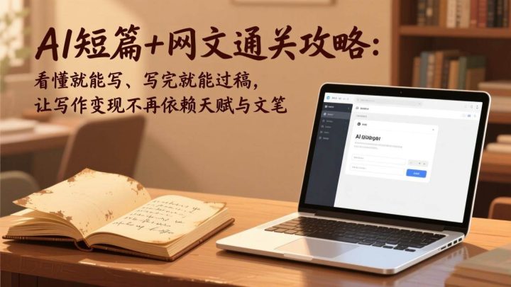 写小说网文的ai写作神器软件推荐!让写作变现简单-网创大婶