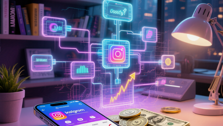 ins月涨6W粉!不用用投广告,靠算法+低客单价月入1W刀-网创大婶