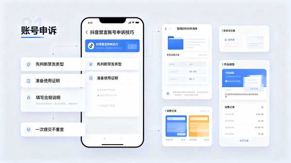 提升抖音账号禁言申诉成功率 抖音禁言账号申诉技巧