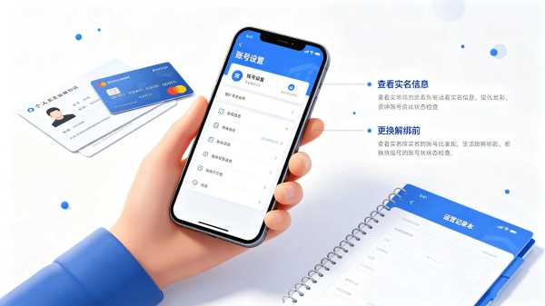 视频号实名信息更换设置页面