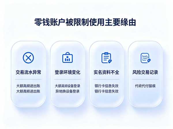 规范使用微信零钱避开限制 微信零钱受限各类风控原因