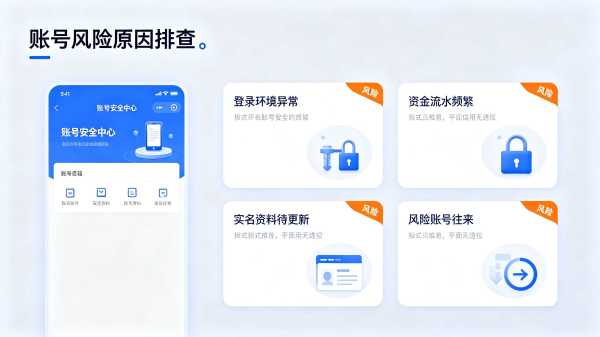 微信支付冻结原因排查图 微信支付冻结原因排查