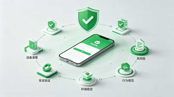 演示清理设备、稳定登录、安全自查整套风控修复操作 微信账号异常风险完整修复步骤