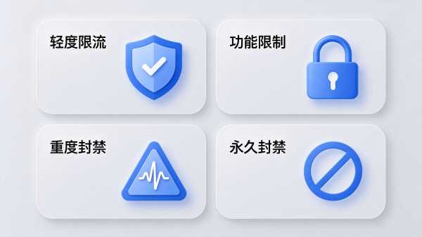 小红书账号封禁类型区分